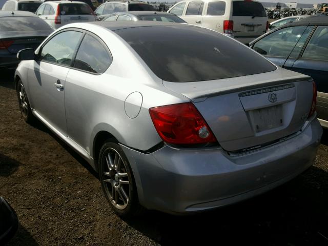 JTKDE177750018894 - 2005 TOYOTA SCION TC 银色 照片 3
