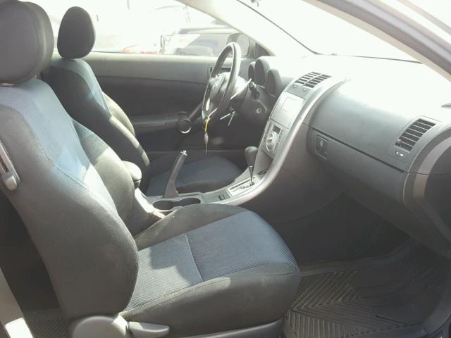 JTKDE177750018894 - 2005 TOYOTA SCION TC 银色 照片 5