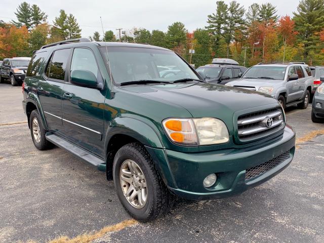 5TDBT48A44S232365 - 2004 TOYOTA SEQUOIA LI GREEN photo 1