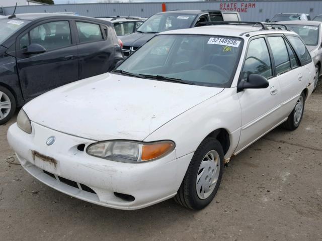 3MELM15P6VR600590 - 1997 MERCURY TRACER LS WHITE photo 2