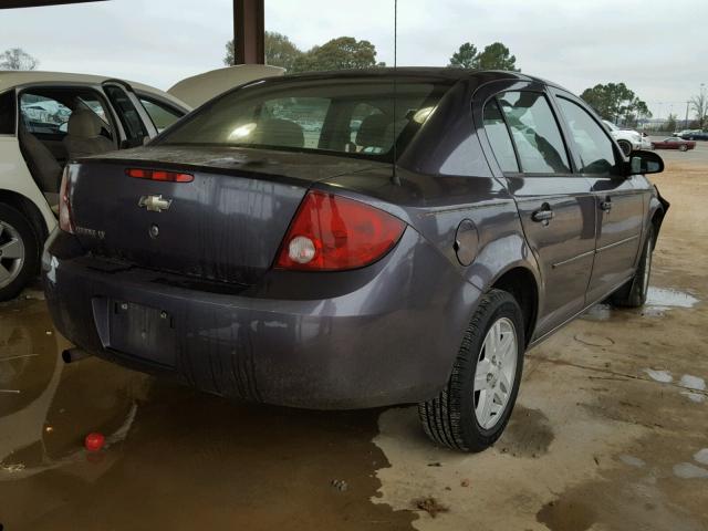 1G1AL55F067638716 - 2006 CHEVROLET COBALT LT PURPLE photo 4