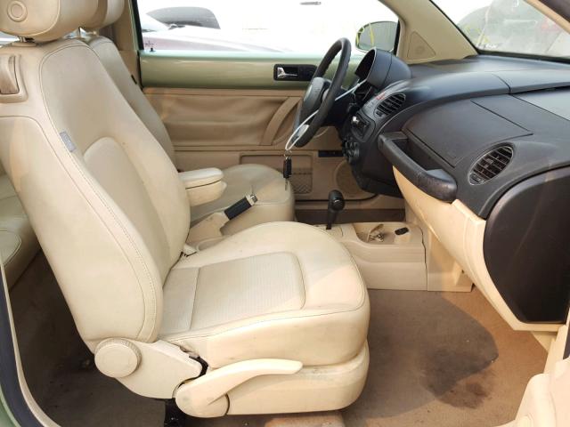 3VWRG31C56M404962 - 2006 VOLKSWAGEN NEW BEETLE 绿色 照片 5