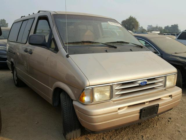 1FMDA31X6TZA61568 - 1996 FORD AEROSTAR TAN photo 1