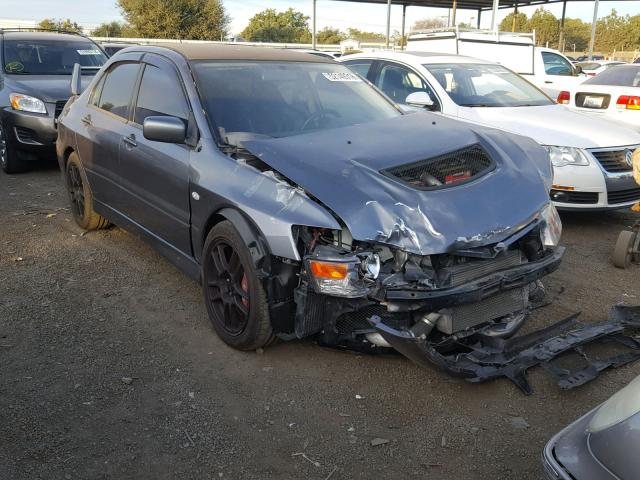 JA3AH86C56U047716 - 2006 MITSUBISHI LANCER EVO GRAY photo 1