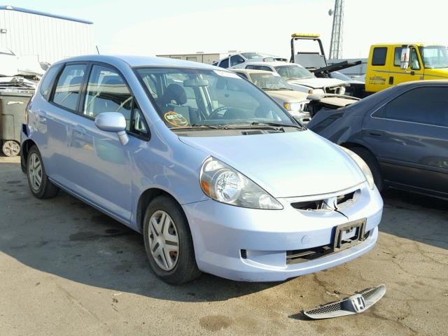 JHMGD38438S041300 - 2008 HONDA FIT BLUE photo 1