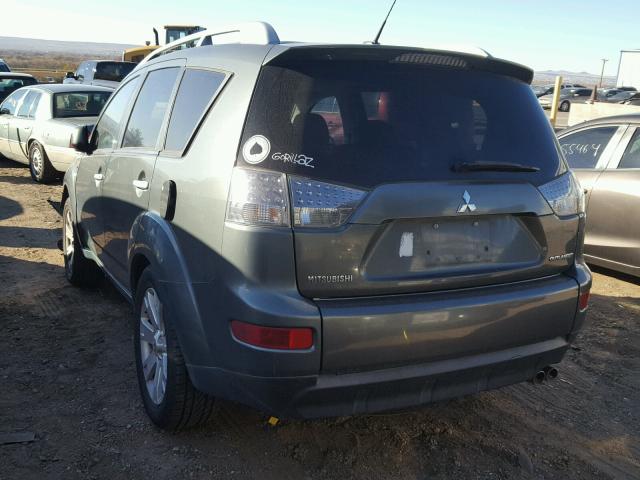 JA4MT41X08Z004028 - 2008 MITSUBISHI OUTLANDER GREEN photo 3