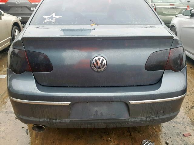 WVWJK7AN5AE141362 - 2010 VOLKSWAGEN PASSAT KOM CHARCOAL photo 9