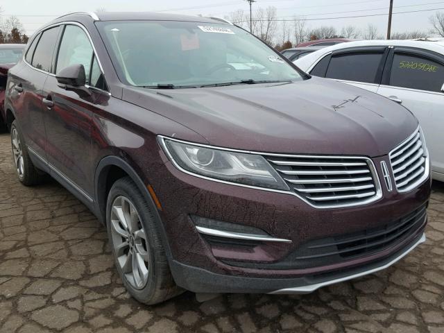 5LMCJ2C96HUL50326 - 2017 LINCOLN MKC SELECT 勃艮第红 照片 1