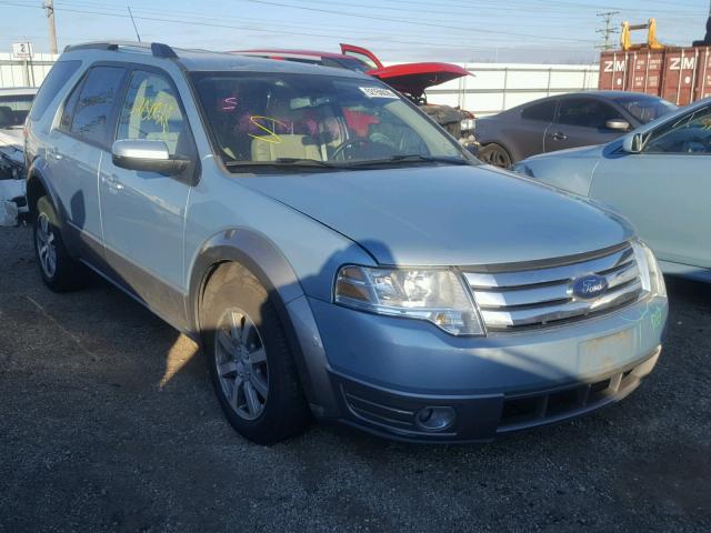 1FMDK02W29GA01258 - 2009 FORD TAURUS X S BLUE photo 1