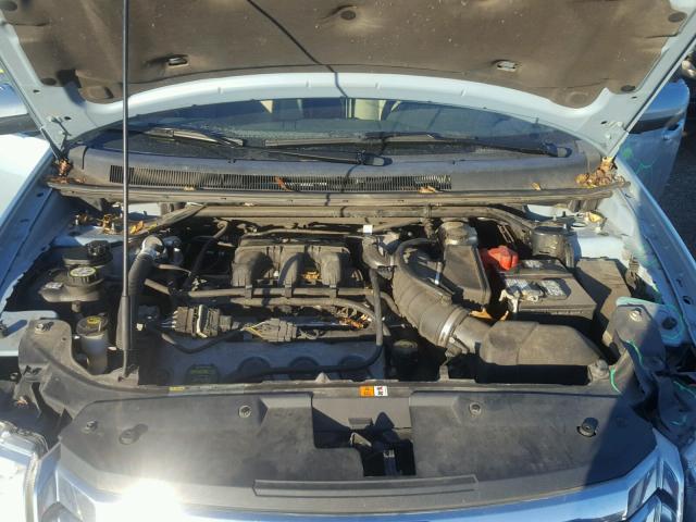 1FMDK02W29GA01258 - 2009 FORD TAURUS X S BLUE photo 7