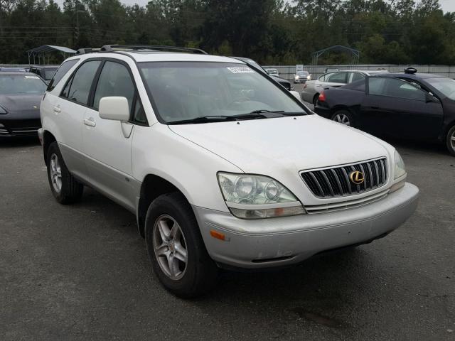 JTJGF10U210110486 - 2001 LEXUS RX 300 WHITE photo 1