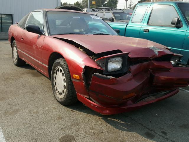 JN1HS36P0KW046840 - 1989 NISSAN 240SX SE RED photo 1