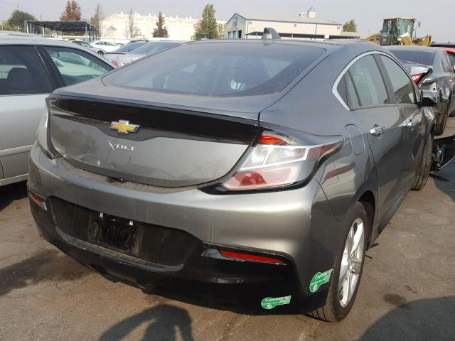 1G1RC6S50HU202747 - 2017 CHEVROLET VOLT LT GRAY photo 4