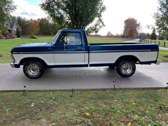 F15SP080230 - 1977 FORD F-150 BLUE photo 1