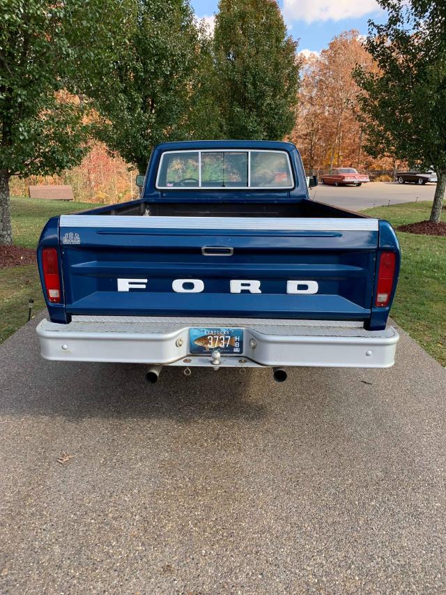 F15SP080230 - 1977 FORD F-150 BLUE photo 4