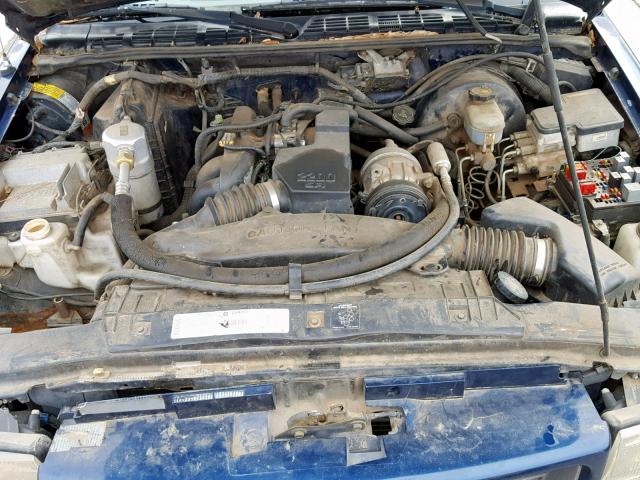 1GTCS144XX8518123 - 1999 GMC SONOMA BLUE photo 7