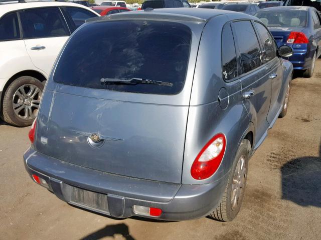 3A8FY48B28T181058 - 2008 CHRYSLER PT CRUISER BLUE photo 4