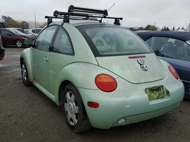 3VWCD21C4YM471063 - 2000 VOLKSWAGEN NEW BEETLE 绿色 照片 3