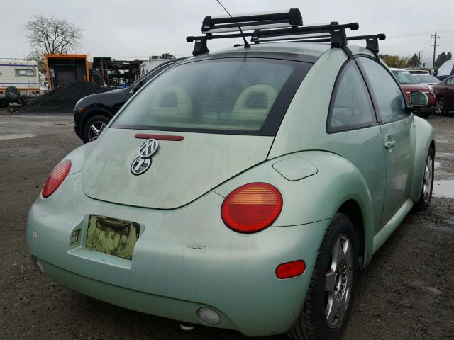 3VWCD21C4YM471063 - 2000 VOLKSWAGEN NEW BEETLE 绿色 照片 4