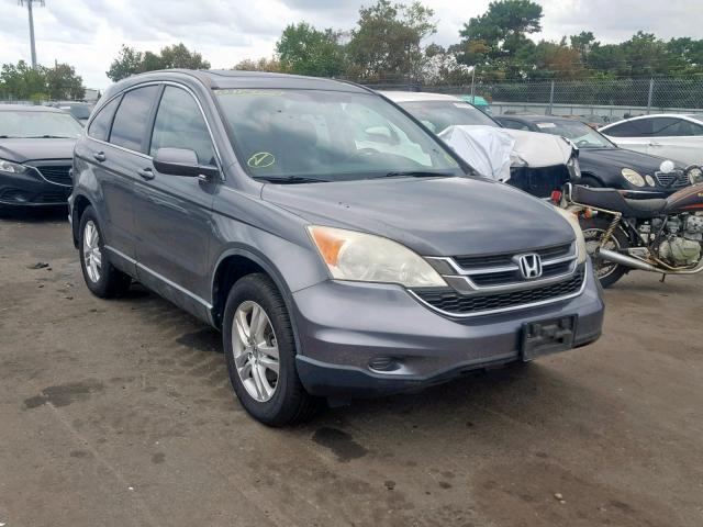 5J6RE4H73AL031996 - 2010 HONDA CR-V EXL GRAY photo 1