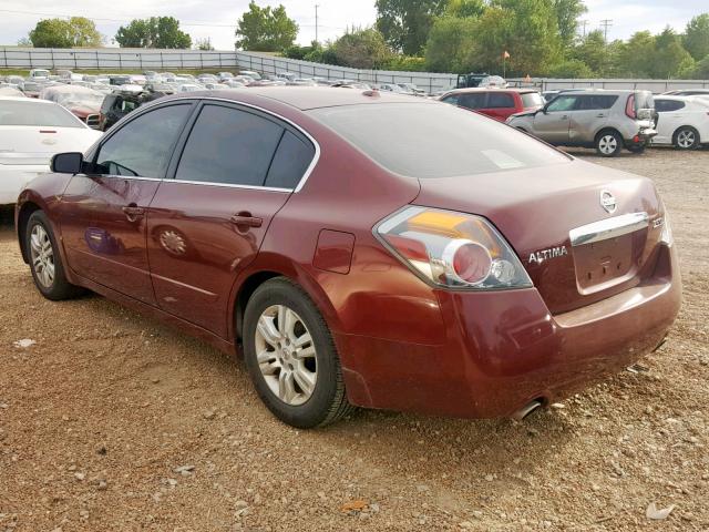 1N4AL2AP5AC149562 - 2010 NISSAN ALTIMA BAS MAROON photo 3