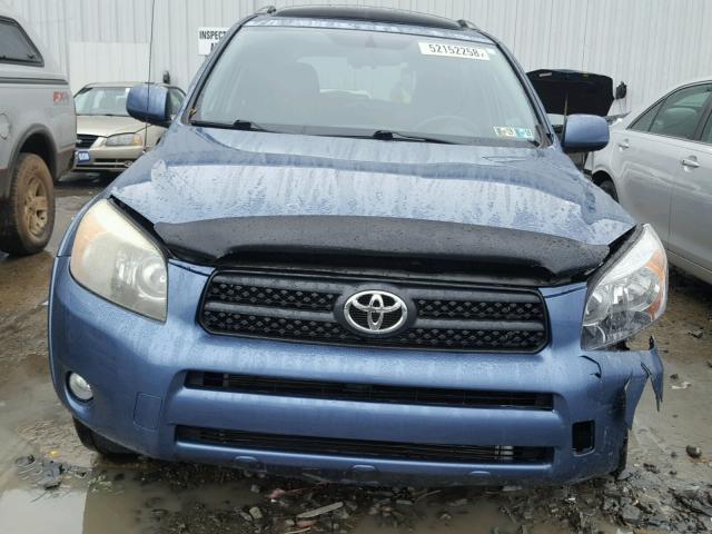 JTMBD32V086057492 - 2008 TOYOTA RAV4 SPORT BLUE photo 1