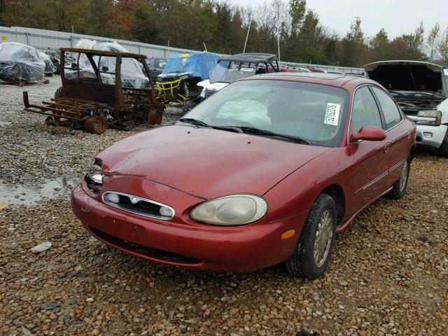 1MELM53S3TG632626 - 1996 MERCURY SABLE LS RED photo 2