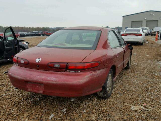 1MELM53S3TG632626 - 1996 MERCURY SABLE LS RED photo 4