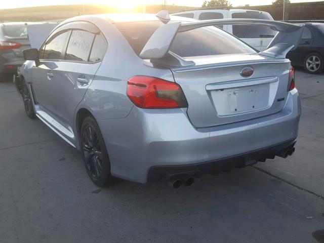 JF1VA1A61F9804877 - 2015 SUBARU WRX SILVER photo 3