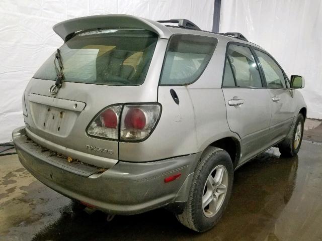 JTJHF10U510182447 - 2001 LEXUS RX 300 SILVER photo 4