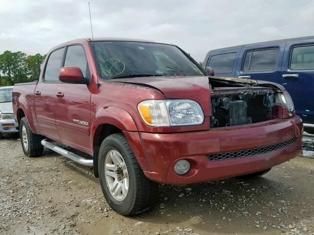 5TBET38136S530358 - 2006 TOYOTA TUNDRA DOU MAROON photo 1