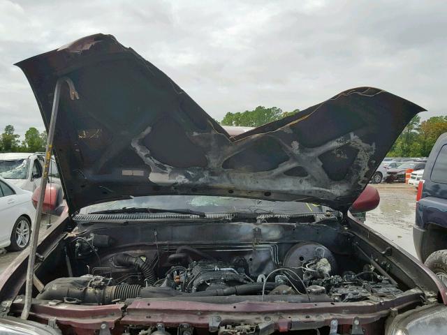 5TBET38136S530358 - 2006 TOYOTA TUNDRA DOU MAROON photo 7