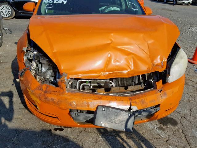 2G1WS581769416469 - 2006 CHEVROLET IMPALA POL ORANGE photo 9