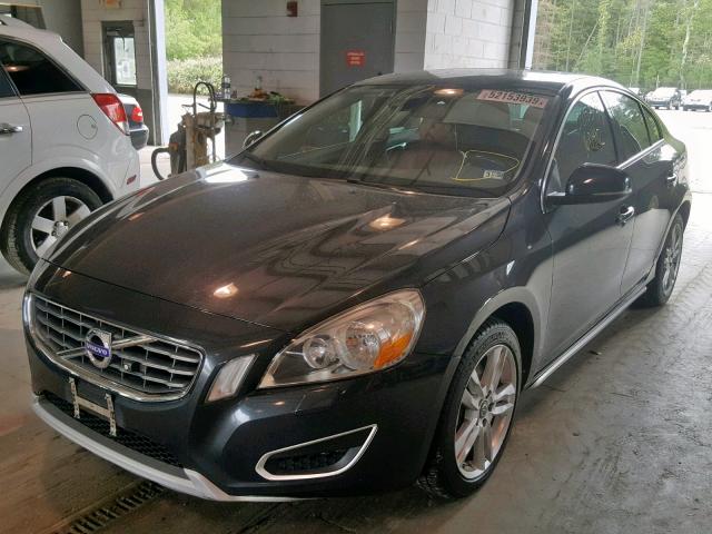 YV1622FS4C2024328 - 2012 VOLVO S60 T5 CHARCOAL photo 2