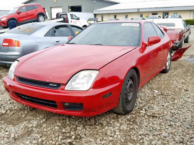 JHMBB6152WC011099 - 1998 HONDA PRELUDE SH RED photo 2