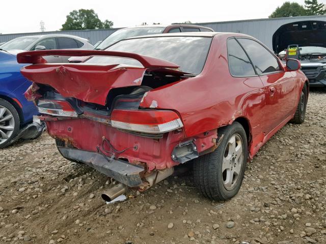 JHMBB6152WC011099 - 1998 HONDA PRELUDE SH RED photo 4