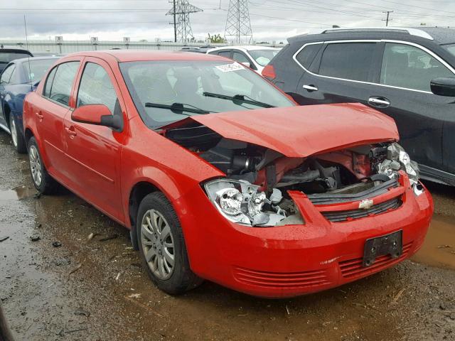 1G1AD5F58A7144597 - 2010 CHEVROLET COBALT 1LT RED photo 1