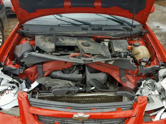 1G1AD5F58A7144597 - 2010 CHEVROLET COBALT 1LT RED photo 7