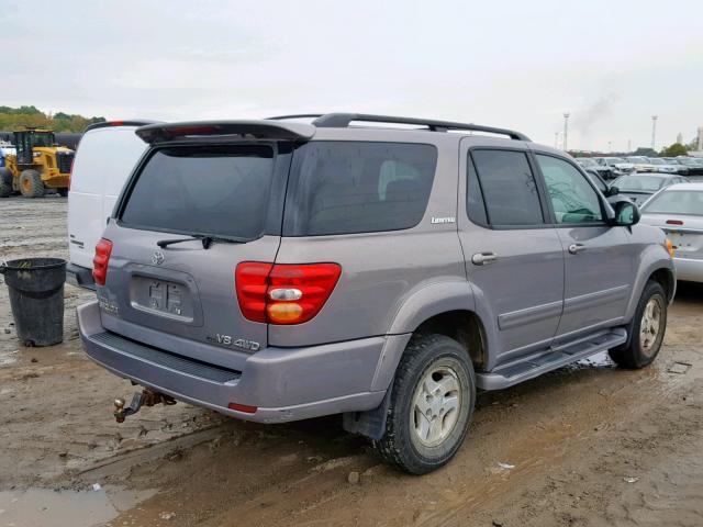 5TDBT48A12S120409 - 2002 TOYOTA SEQUOIA LI CREAM photo 4