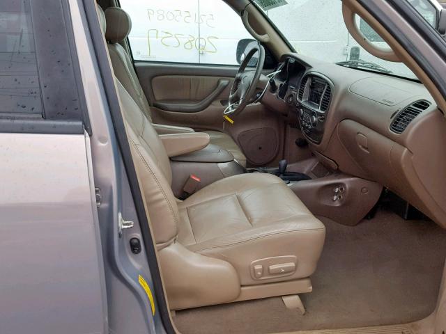 5TDBT48A12S120409 - 2002 TOYOTA SEQUOIA LI CREAM photo 5