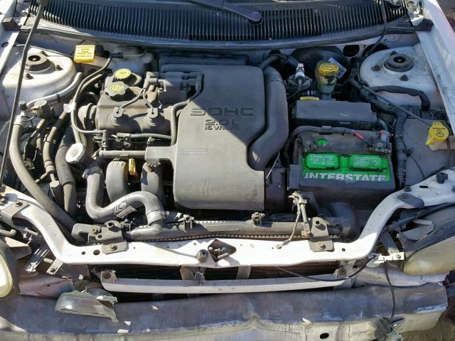 1B3ES42C5WD508739 - 1998 DODGE NEON HIGHL WHITE photo 7