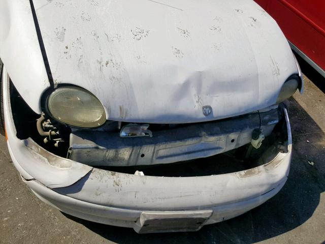 1B3ES42C5WD508739 - 1998 DODGE NEON HIGHL WHITE photo 9