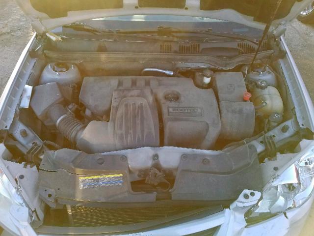 1G1AK52F057554188 - 2005 CHEVROLET COBALT SILVER photo 7