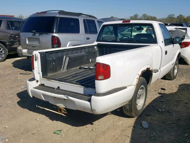 1GCCS1446V8196254 - 1997 CHEVROLET S TRUCK S1 WHITE photo 4