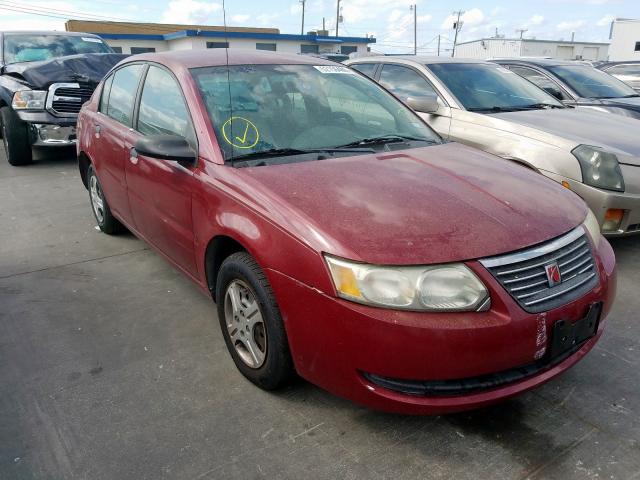 1G8AG54F65Z146850 - 2005 SATURN ION LEVEL BURGUNDY photo 1