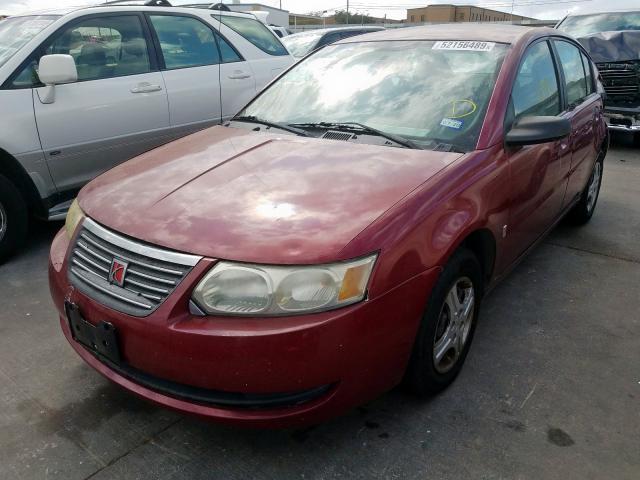 1G8AG54F65Z146850 - 2005 SATURN ION LEVEL BURGUNDY photo 2