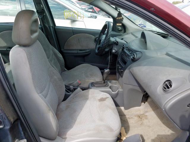 1G8AG54F65Z146850 - 2005 SATURN ION LEVEL BURGUNDY photo 5