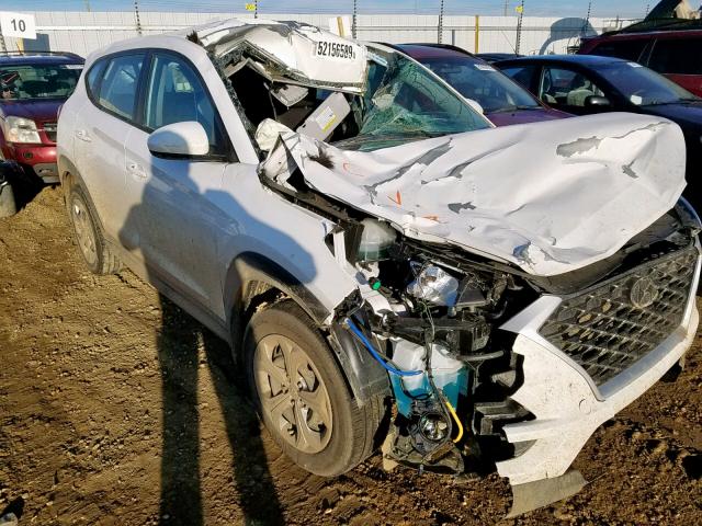 KM8J2CA43KU910573 - 2019 HYUNDAI TUCSON SE WHITE photo 1