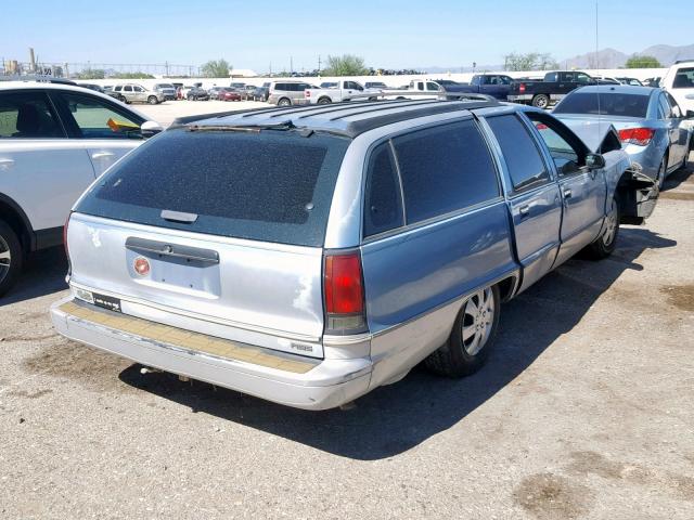 1G1BL83E2NW111989 - 1992 CHEVROLET CAPRICE TEAL photo 4