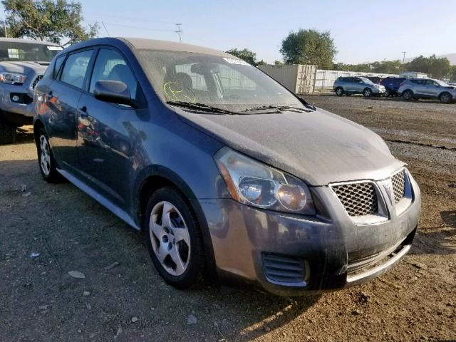 5Y2SP67859Z460220 - 2009 PONTIAC VIBE BLACK photo 1